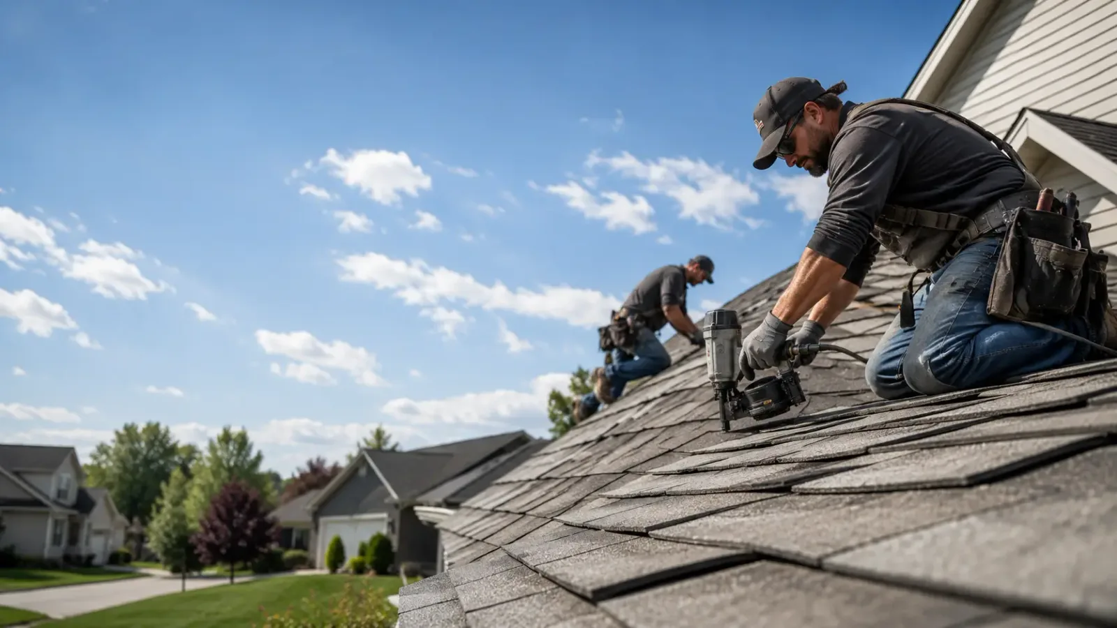 Storm Damage Roof Repair in Schulter, OK near me
